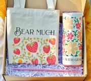 Bear Much Fruit White Gift Box