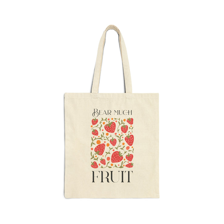 Bear Much Fruit Tote Bag