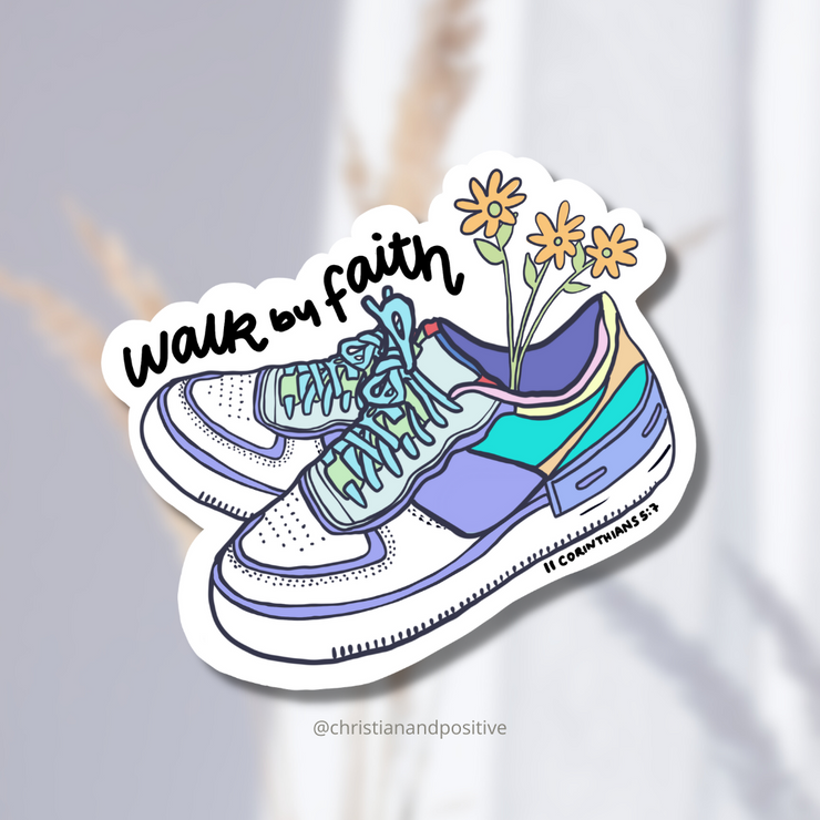 Walk by Faith Sticker Sheet
