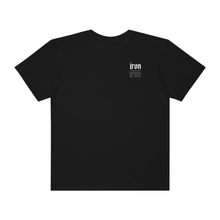 Iron Sharpens Iron Unisex Garment-Dyed T-shirt