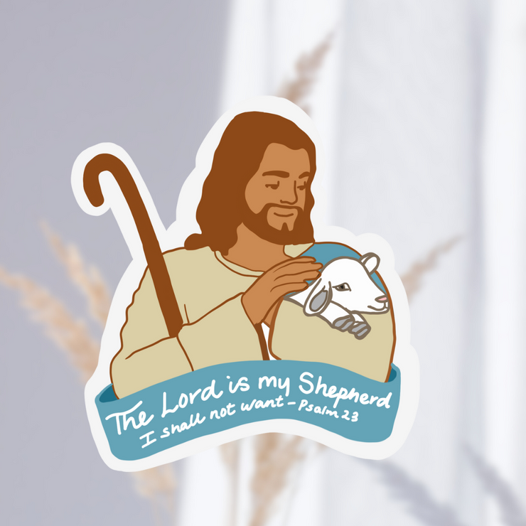 The Lord is my Shepherd Sticker Sheet